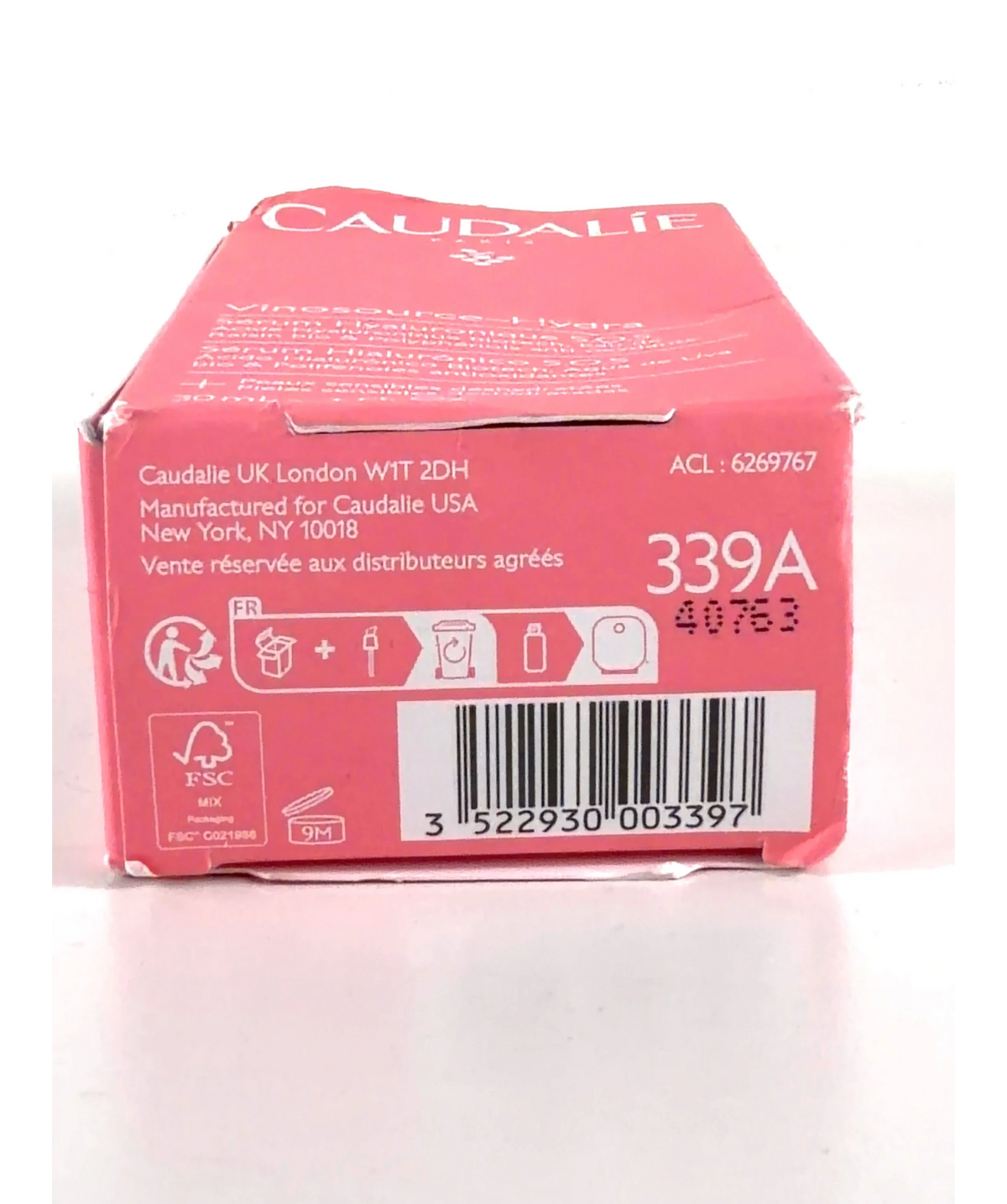 Caudalie VinoHydra S.O.S Hydrating Hyaluronic Serum, size 30ml — detail