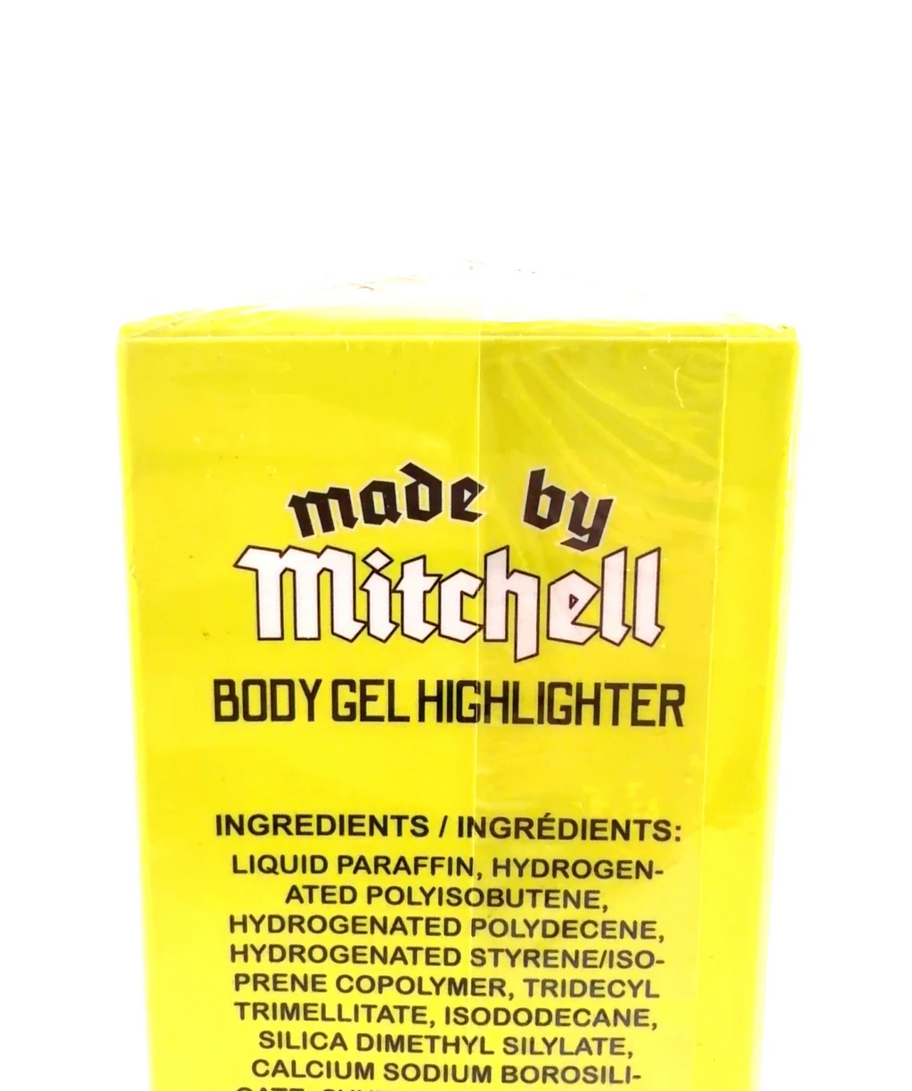 Made By Mitchell nightime divine BODY GEL HIGHLIGHTER, size 100ml — label