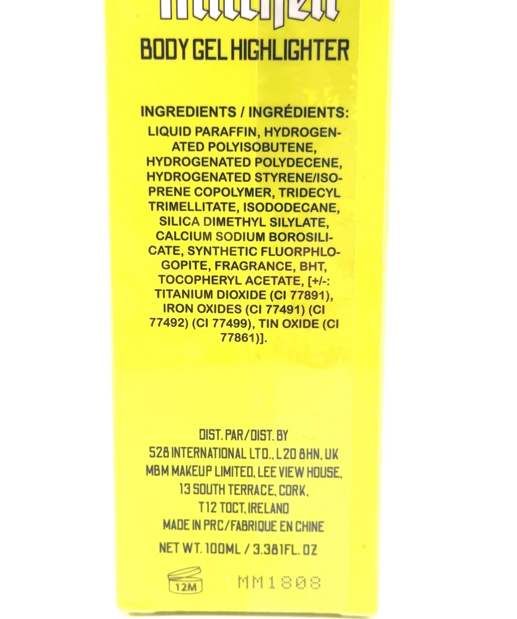 Made By Mitchell nightime divine BODY GEL HIGHLIGHTER, size 100ml — fabric detail