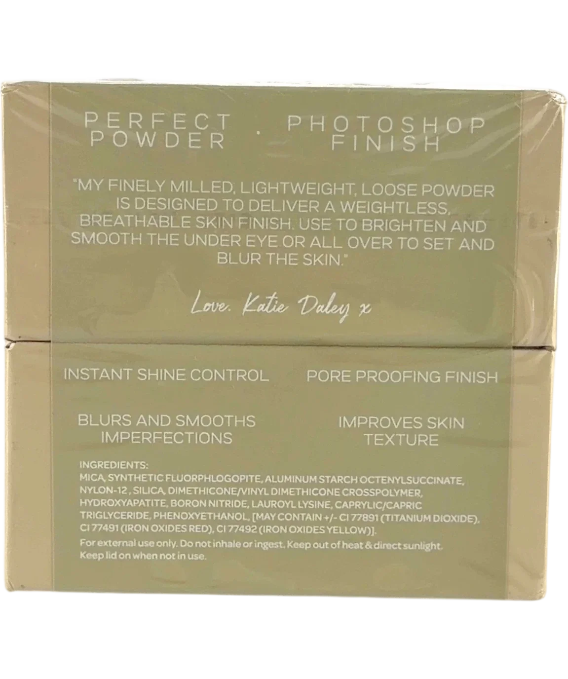 bperfect Universal Perfect Powder, size 1 — back
