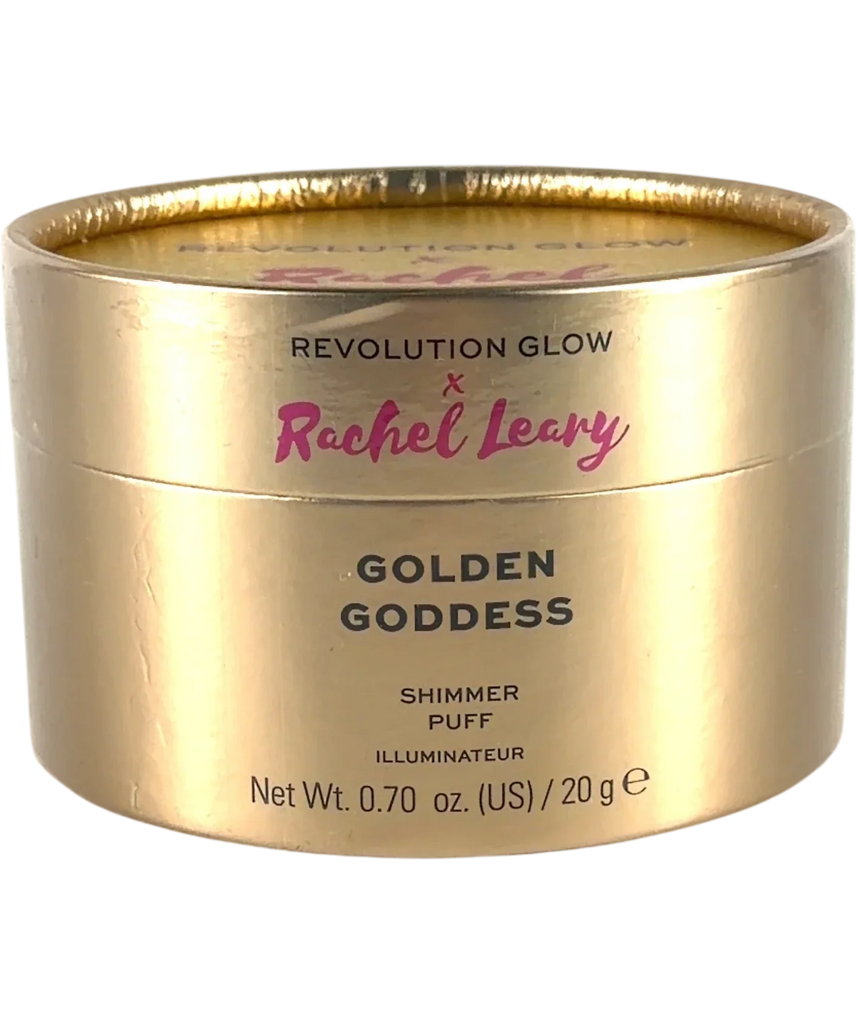 Revolution Golden Goddess Golden Goddess Shimmer Puff, size 20g — front