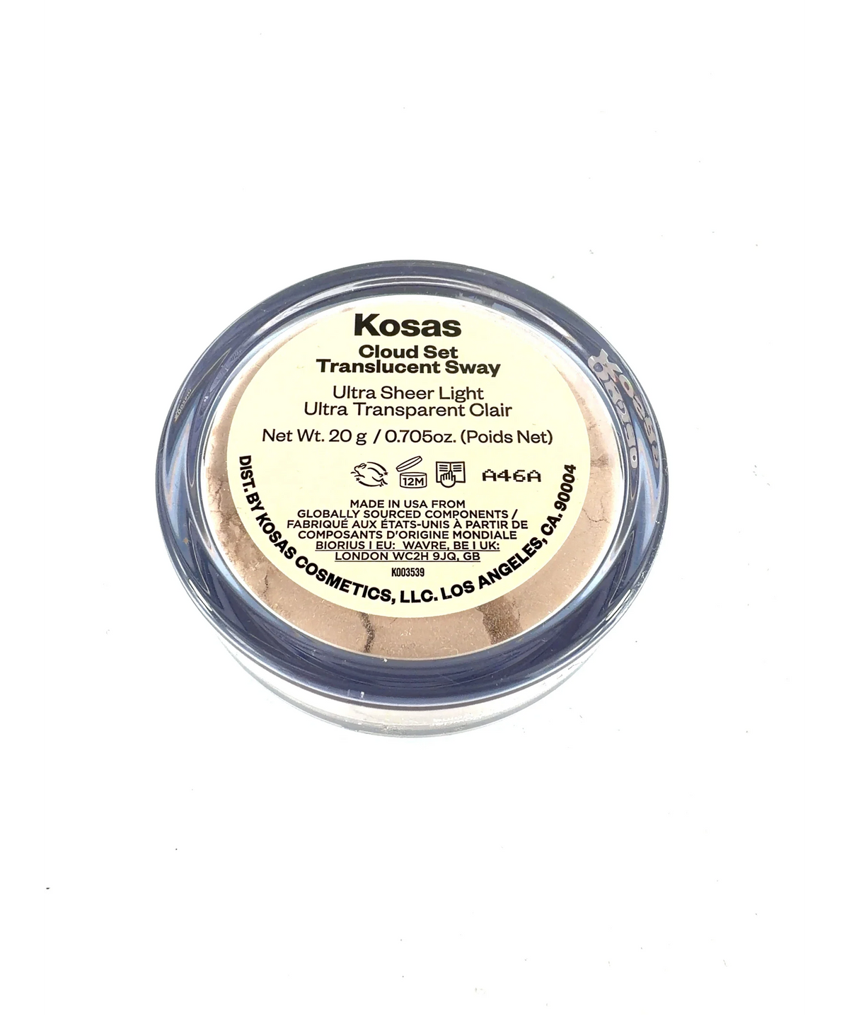 Kosas Sway Cloud Set, size 20g — detail