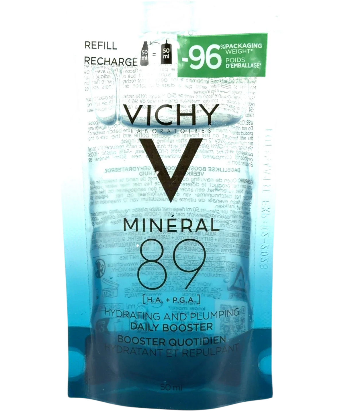 Vichy MINÉRAL 89, size 50ml — front