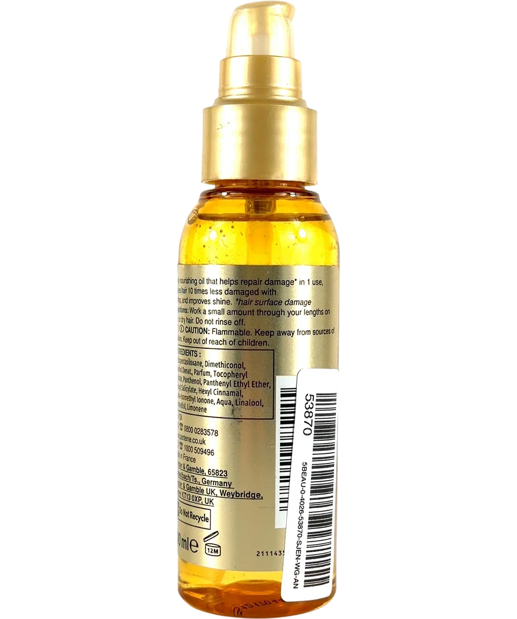 Pantene Pro-V Repair & Protect Keratin Protect Oil, size 100ml — back