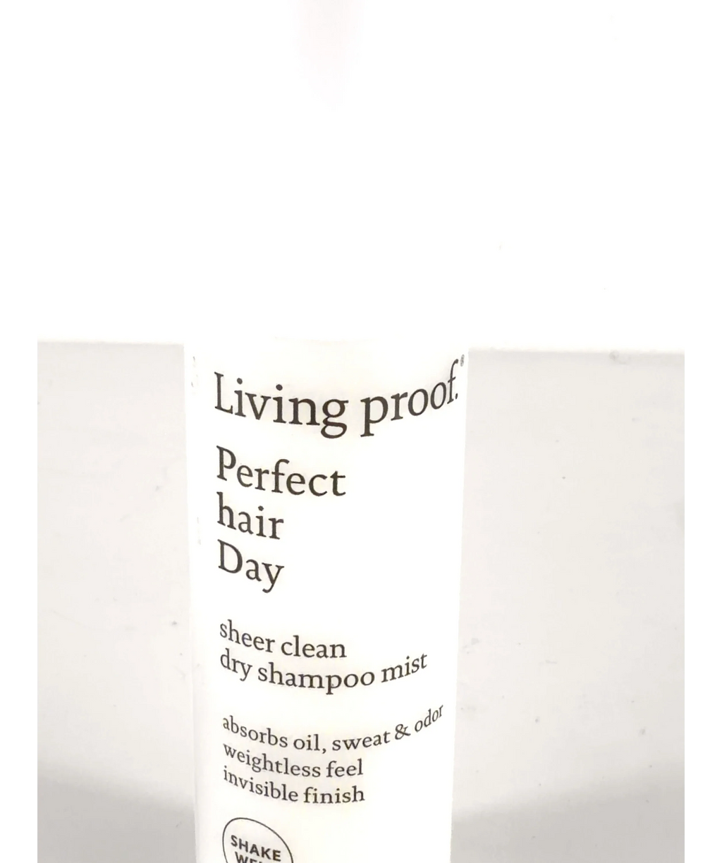 Living Proof Perfect hair Day™ Sheer Clean Dry Shampoo Mist, size 100ml — label