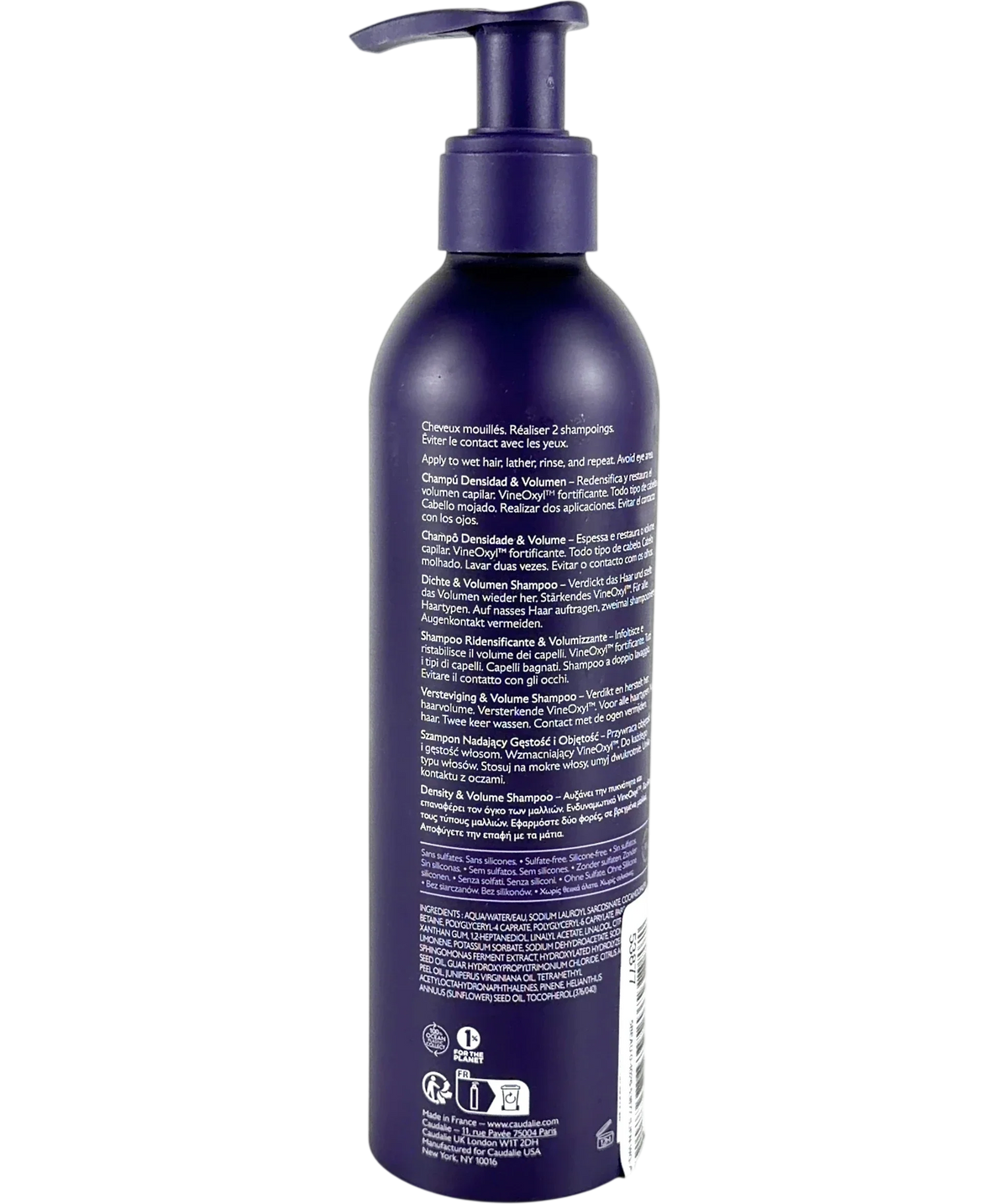 Caudalíe Density & Volume Shampoo (200ml), size 200ml — back