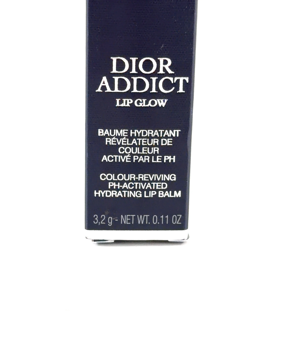 Dior 001 Pink ADDICT LIP GLOW, size 3.2g — label
