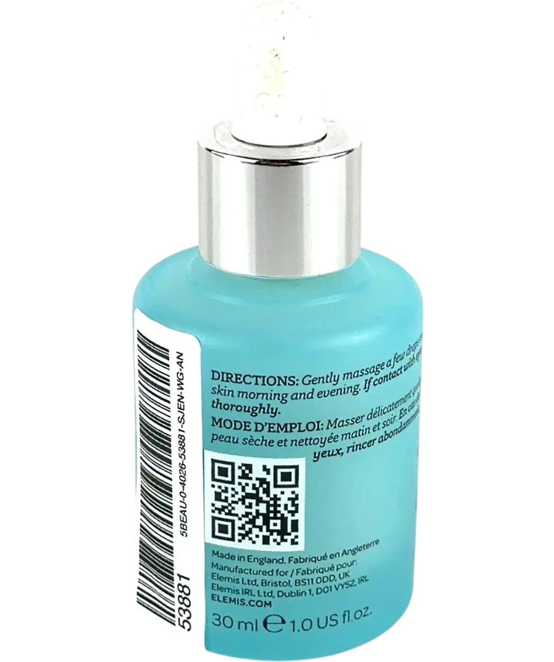 Elemis PRO-COLLAGEN FUTURE RESTORE SERUM, size 30ml — back