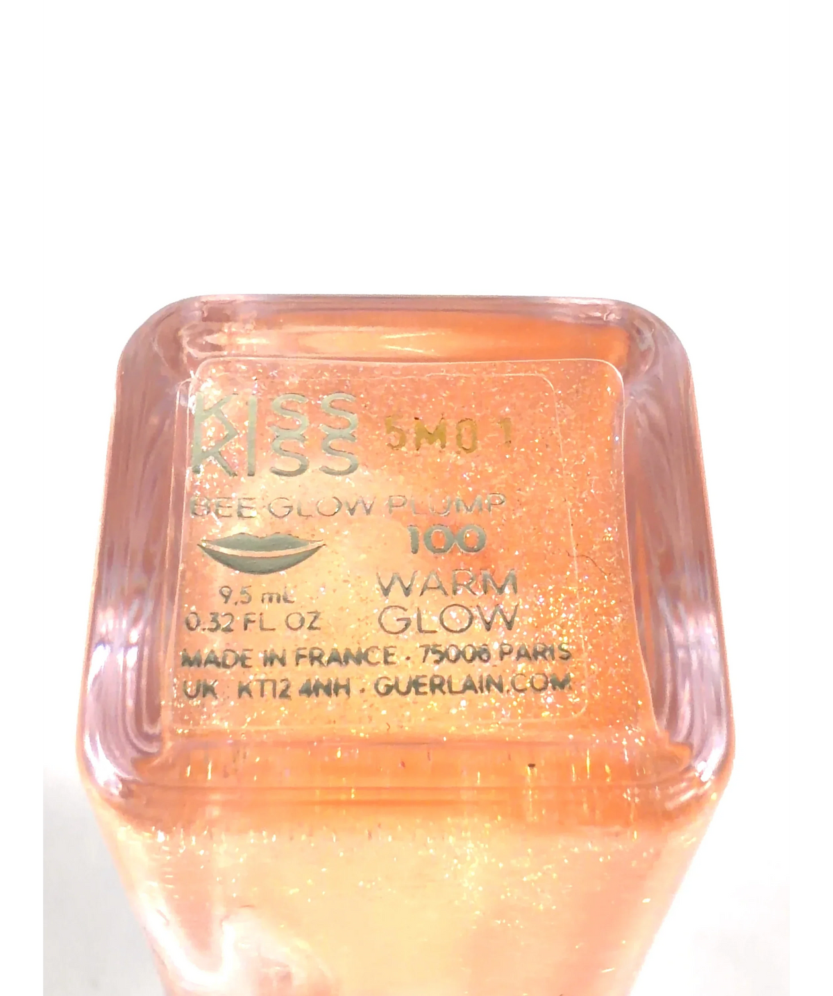 Guerlain 100 Warm Glow BEE GLOW PLUMP, size 9.5ml — care label