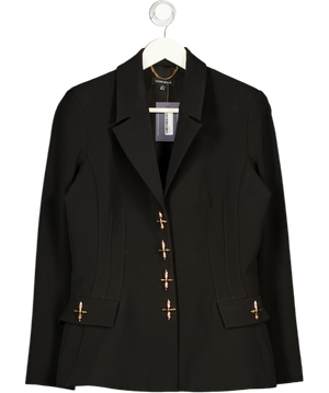 NADINE MERABI Nicola Black Blazer UK 12