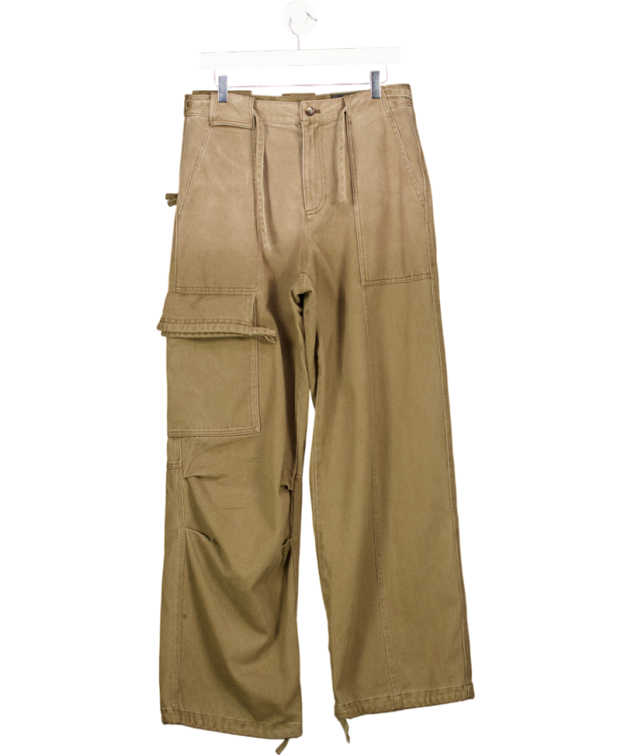 AXEL ARIGATO Brown Dax Cargo Trousers UK S