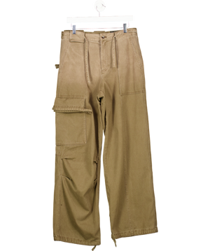 AXEL ARIGATO Brown Dax Cargo Trousers UK S