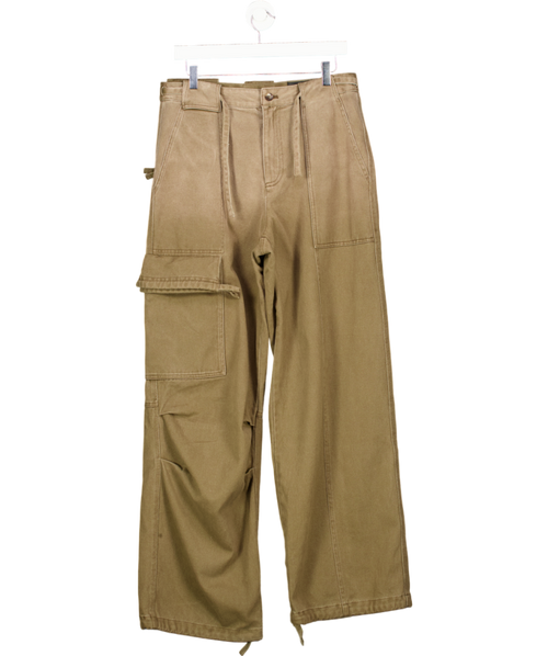 AXEL ARIGATO Brown Dax Cargo Trousers UK S