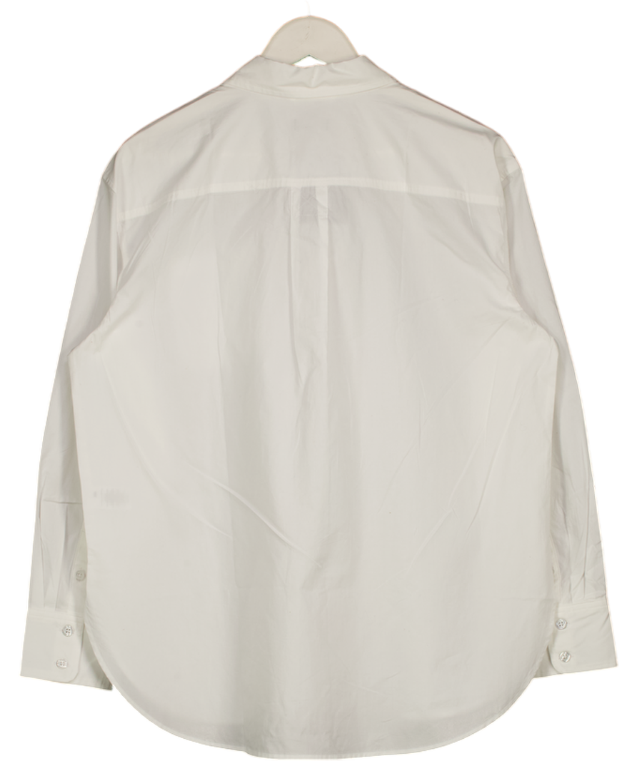TALBOTS Everyday Relaxed Shirt - White UK M