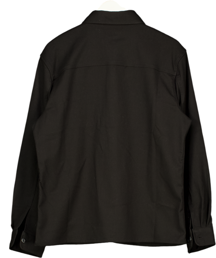 Icon Amsterdam Black The Dante Overshirt UK L