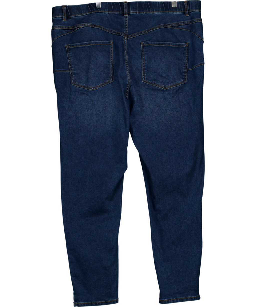 New Look Blue Wide Leg Jeans UK 22