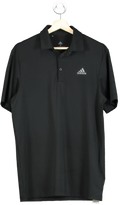Adidas Black Golf Polo Shirt UK S