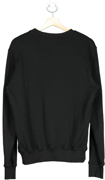 Billionaire Black Crew Neck Sweatshirt UK S