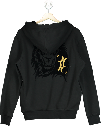 Billionaire Black Lion Print Hoodie