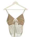Marcmen White Strappy Top UK S