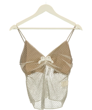 Marcmen White Strappy Top UK S