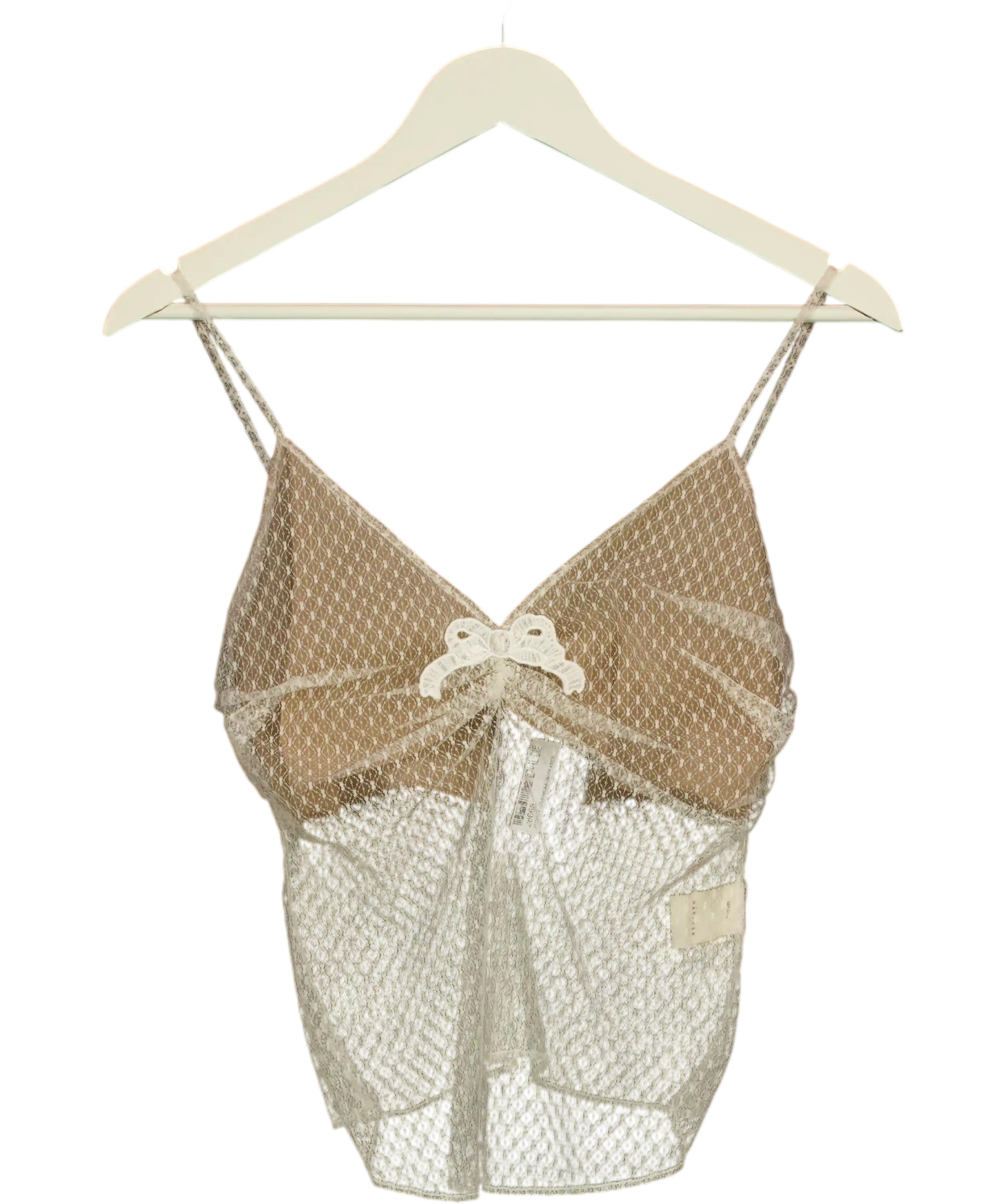 Marcmen White Strappy Top UK S