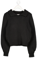 Peachy Den Black The Annie Knit UK M