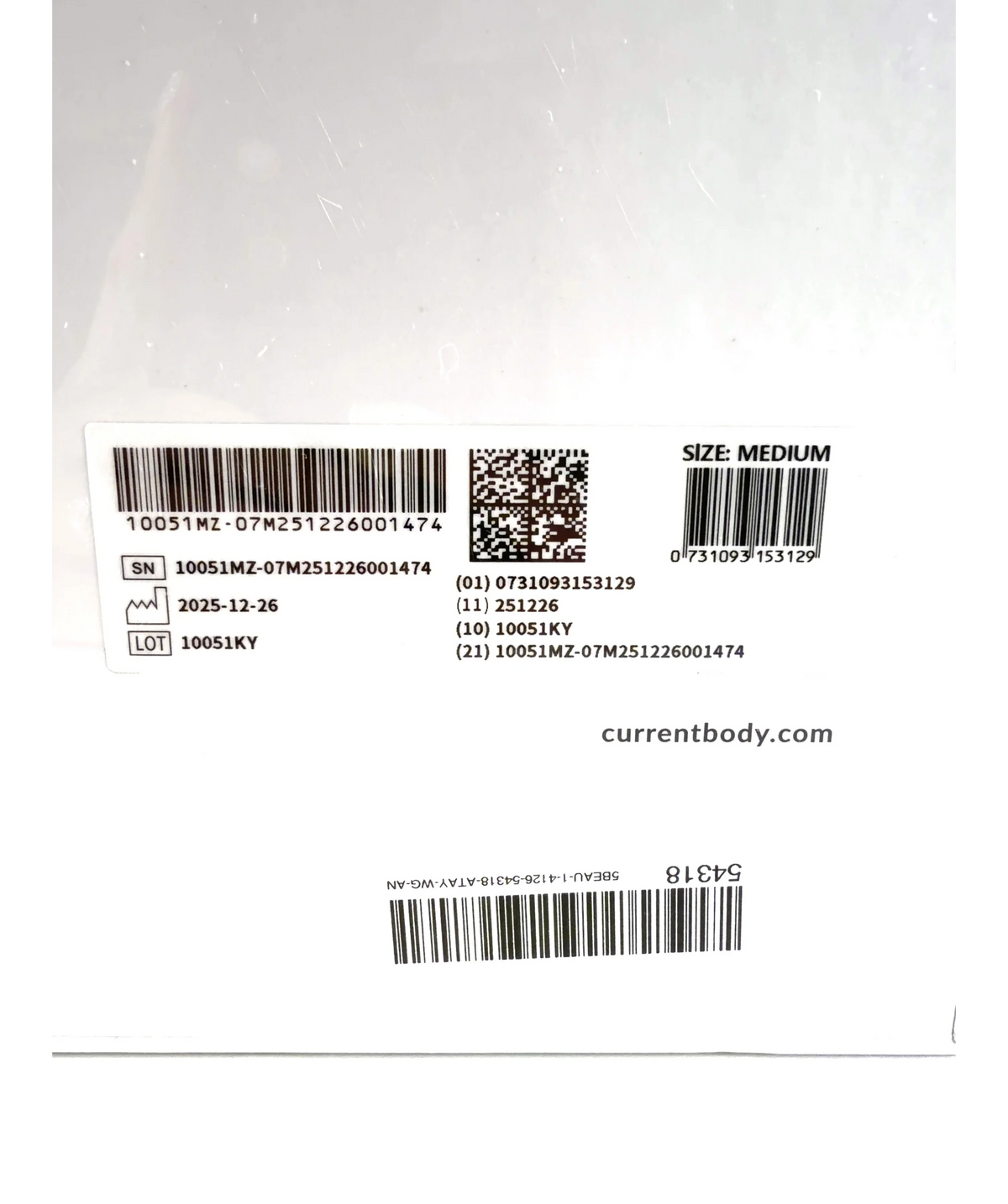 Current Body Universal CurrentBody Skin LED Hair Regrowth Device, size Medium — detail