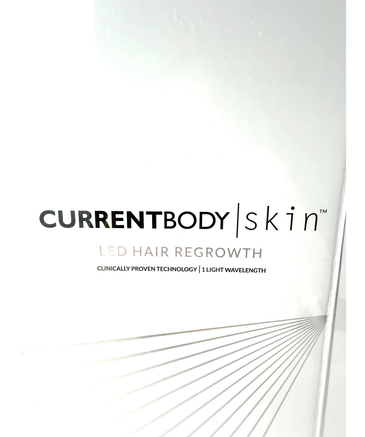 Current Body Universal CurrentBody Skin LED Hair Regrowth Device, size Medium — label