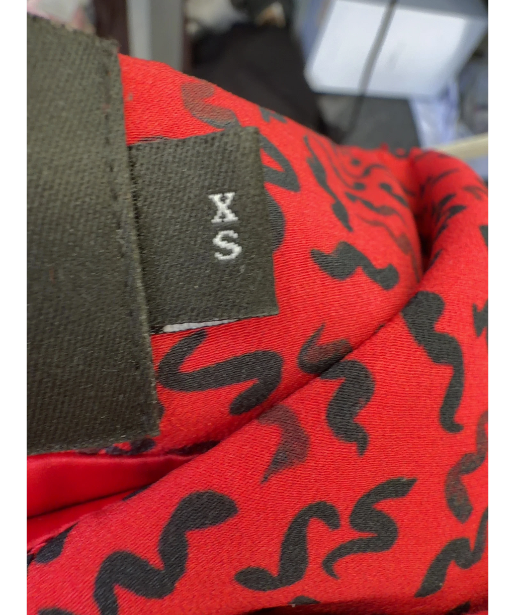 Réalisation Red The Venus, size UK XS — care label