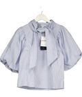 Rosaé Paris Blue Blouse Le Claude, size UK 6 — front