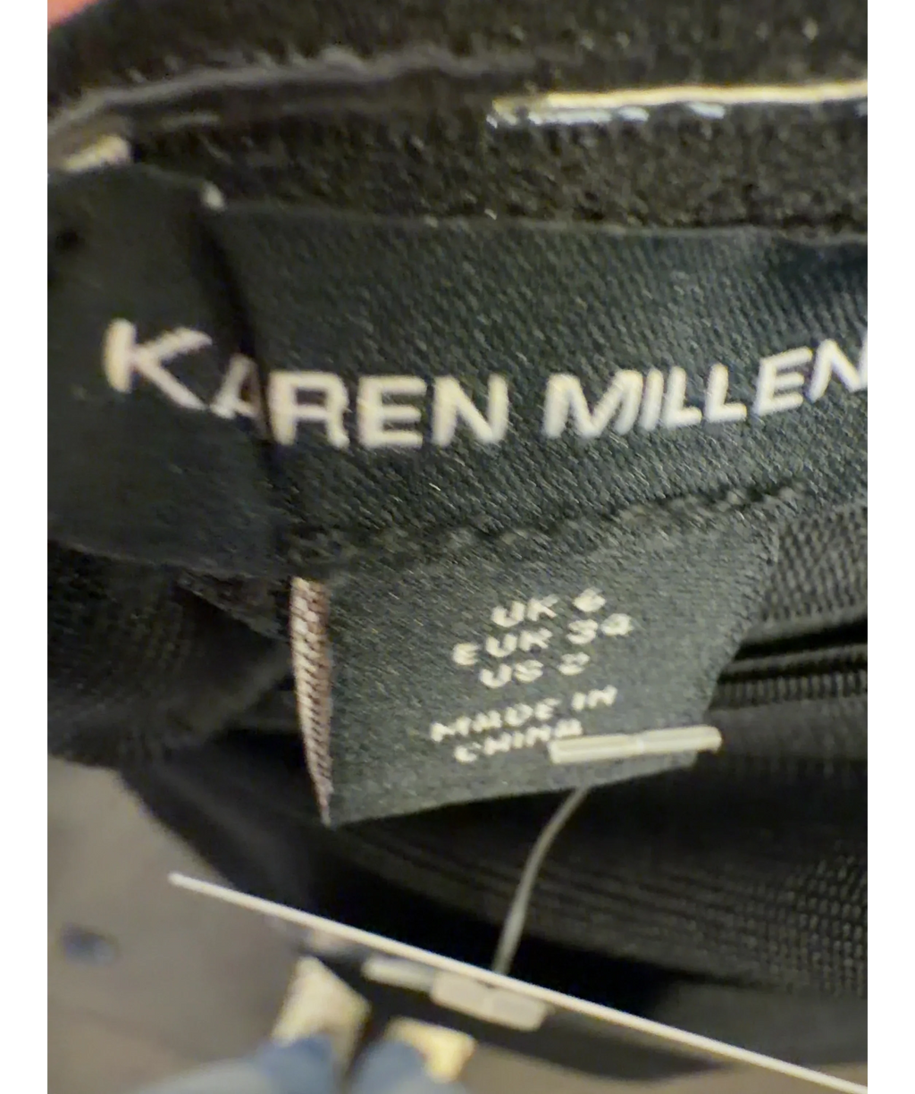 KAREN MILLEN Black Colour, size UK 6 — detail