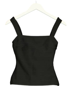 Karen Millen Black Bandage Top UK 6