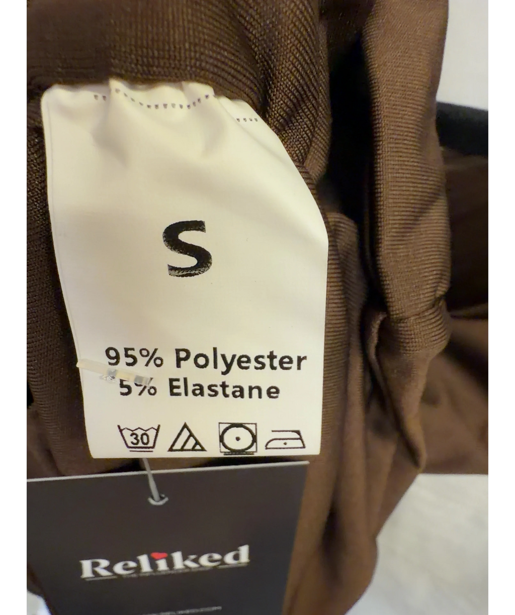 Unbranded Brown Colour, size UK S — label