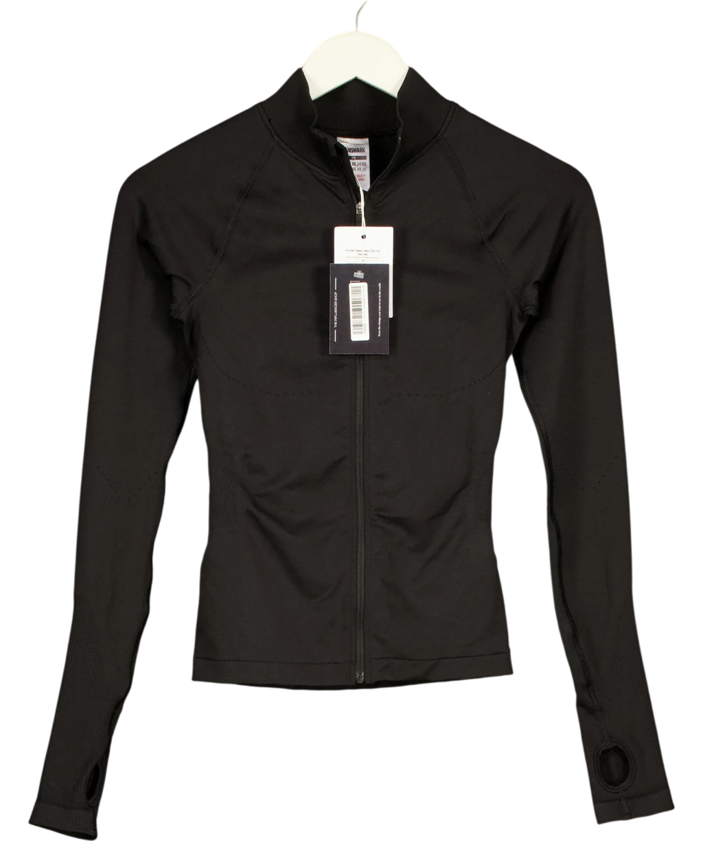 GYMSHARK Black Colour, size UK XS — front