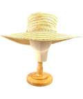 Lipsy straw Natural Oversized Straw Look Hat — front
