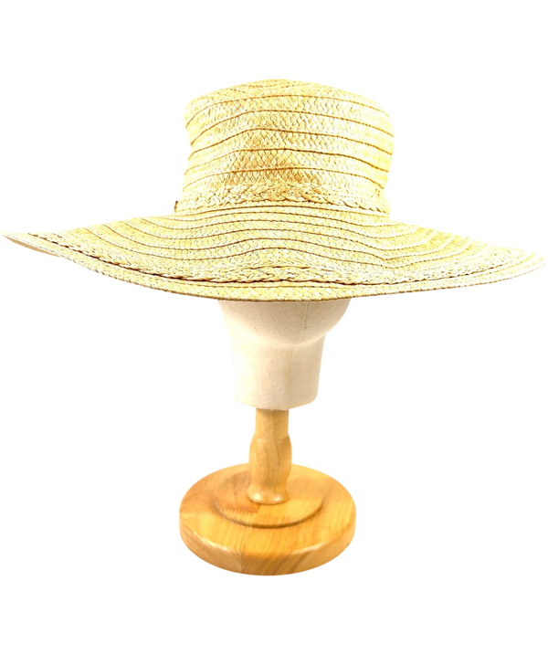 Lipsy Sun Hat Beige Wide Brim One Size
