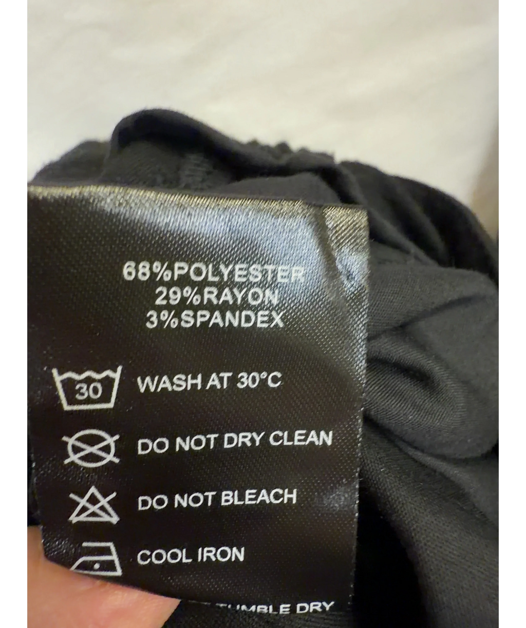Icon Amsterdam Black Colour, size W30 — label