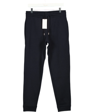 MANGO Blue Drawstring Joggers UK XS