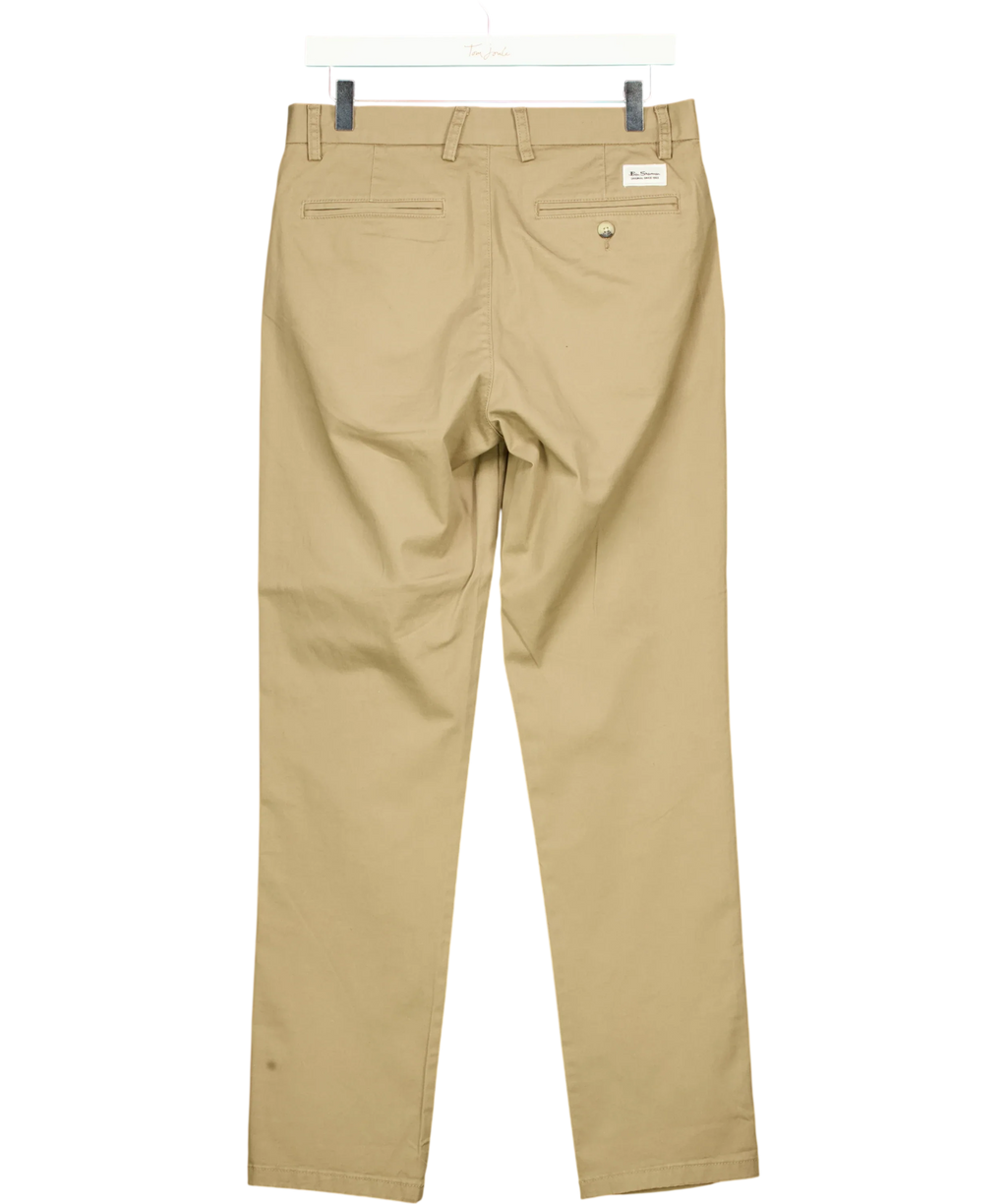 Ben Sherman Beige Signature Slim Stretch Chino, size W32 — back