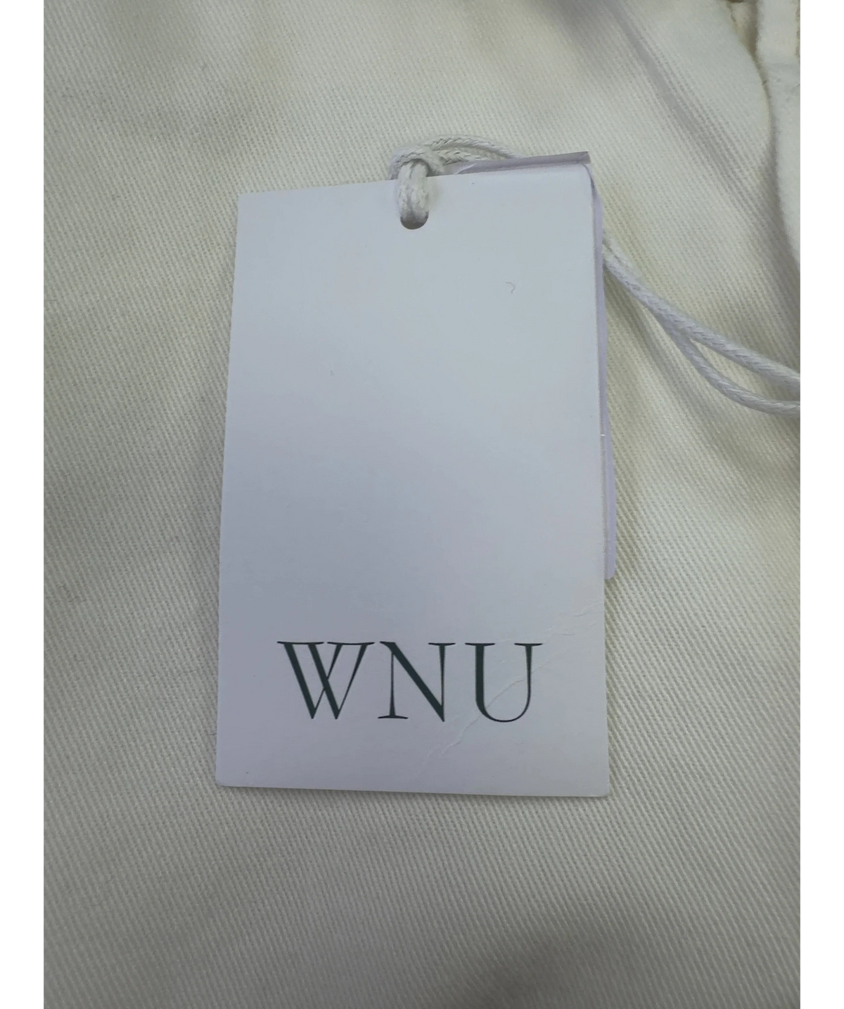 WNU Cream The Classic: Denim, size UK 6 — detail
