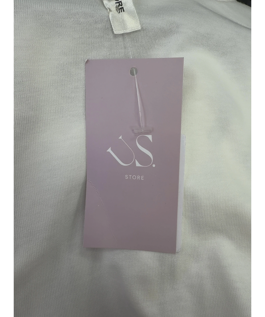 US Store White About Us Graphic Tee, size UK M — detail