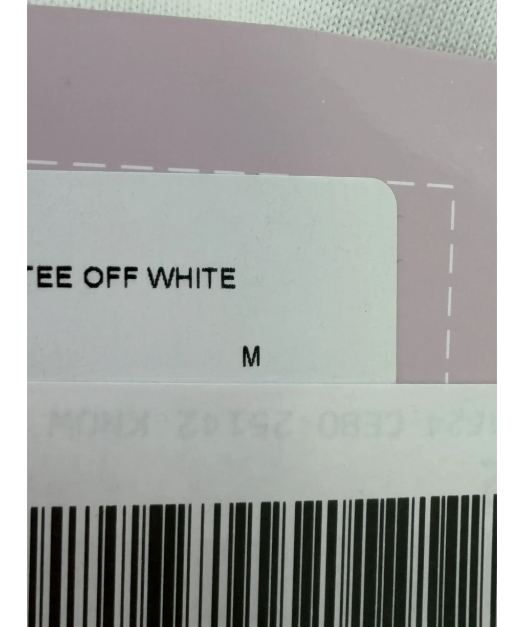 US Store White About Us Graphic Tee, size UK M — care label