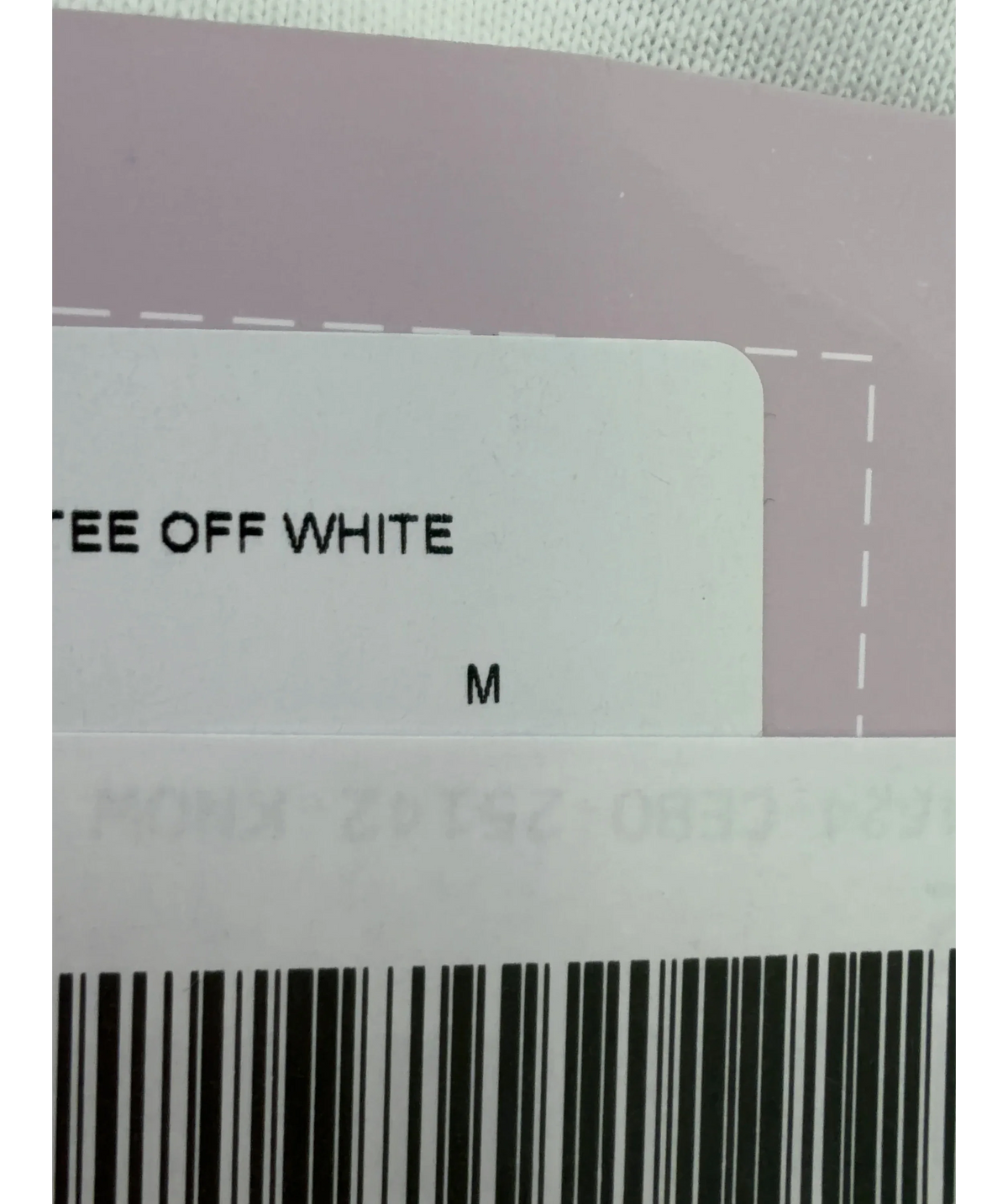 US Store White About Us Graphic Tee, size UK M — care label