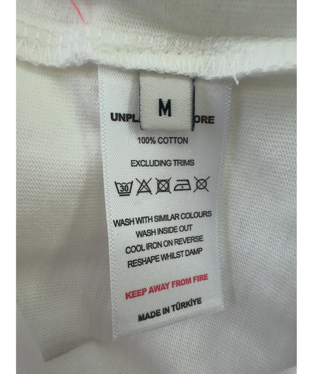 US Store White About Us Graphic Tee, size UK M — additional view