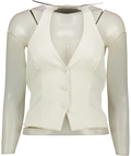 Kookai White Colour, size UK 8 — front