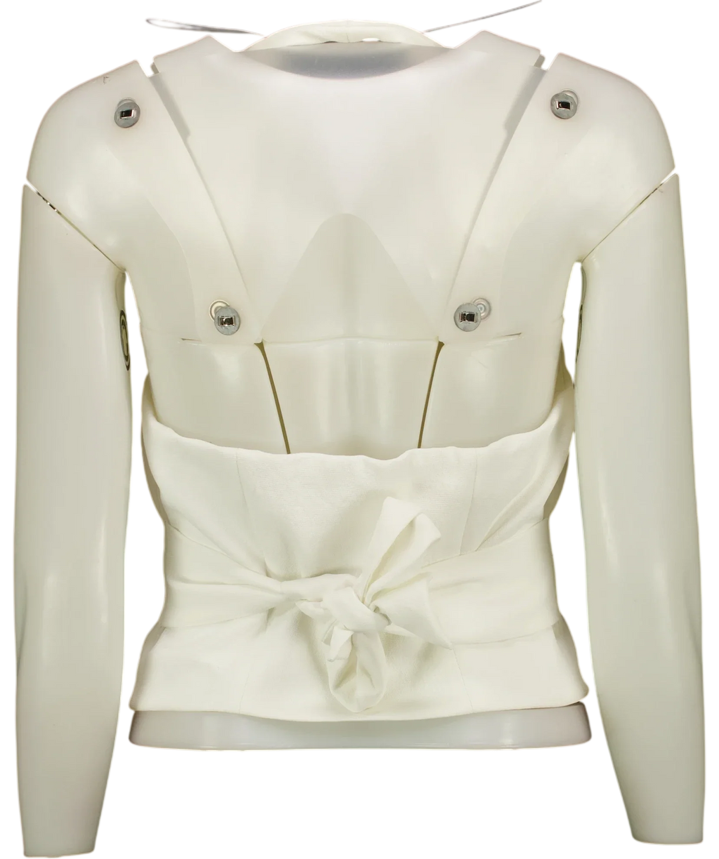Kookai White Colour, size UK 8 — back