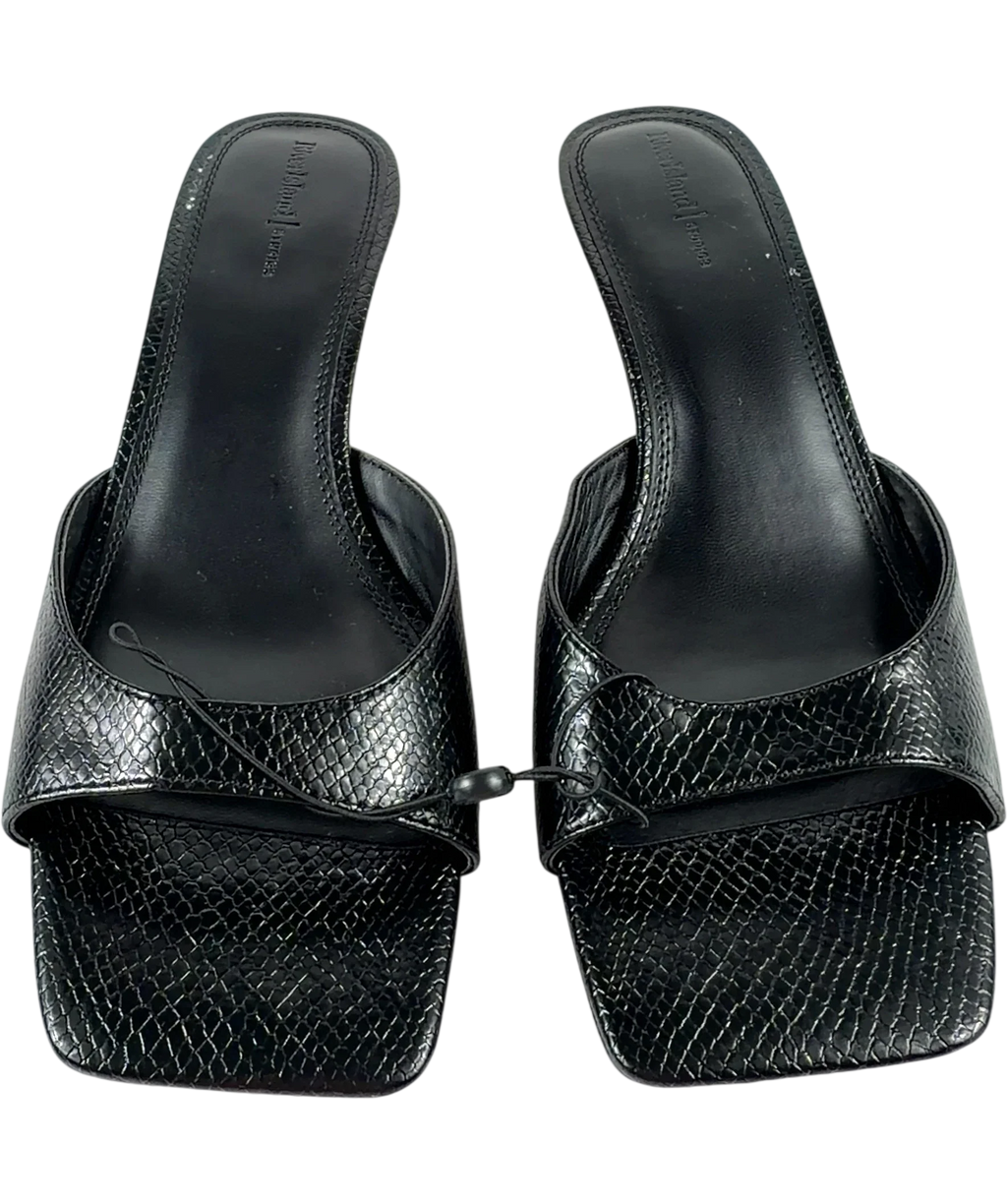 River Island Black Colour, size UK 6 EU 39 👠 — detail