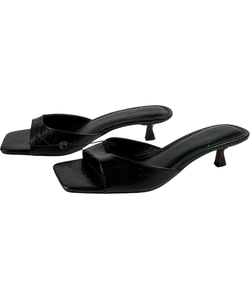 River Island Black Colour, size UK 6 EU 39 👠 — label