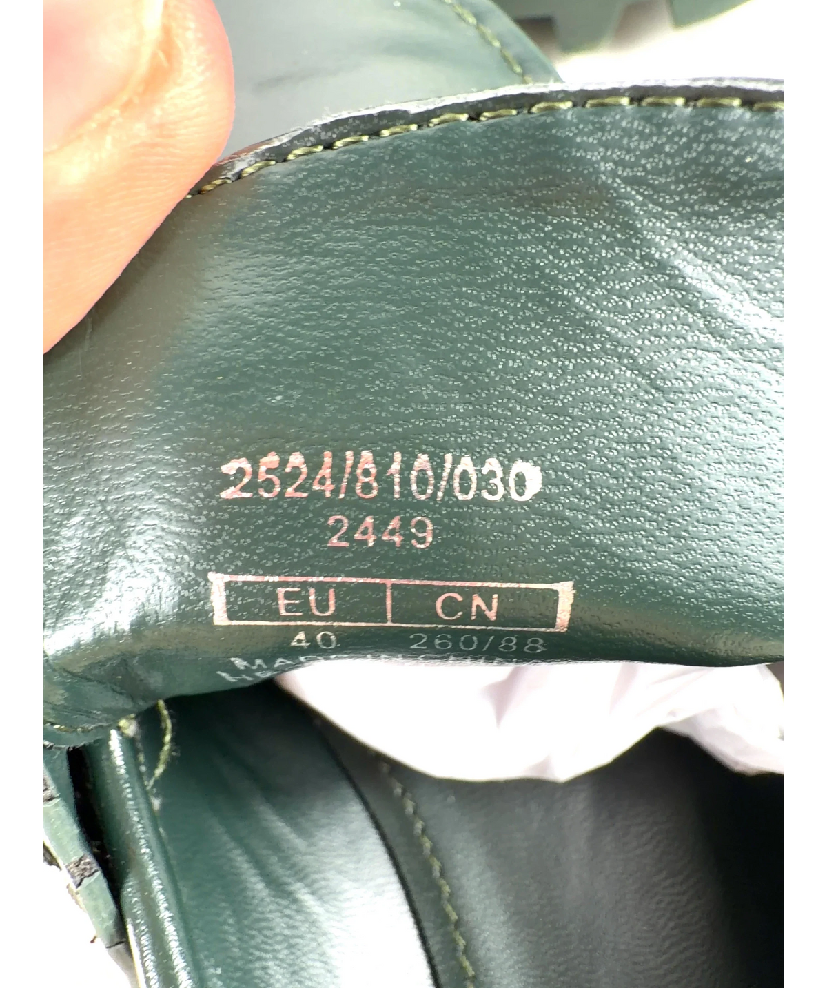 ZARA Green Colour, size UK 7 EU 40 👠 — additional view